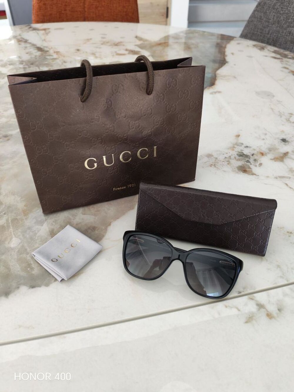 Lunettes de soleil Gucci Bijoux et montres