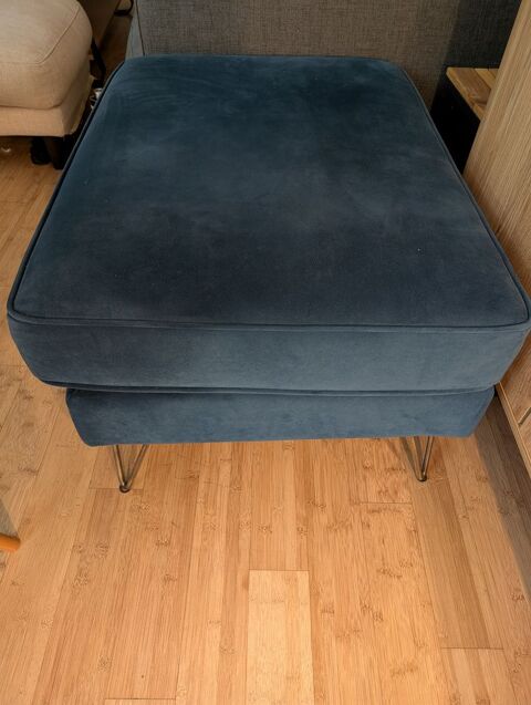 Pouf velours TOPIM de La Redoute Int�rieurs en exellent etat La Garenne-Colombes (92)
