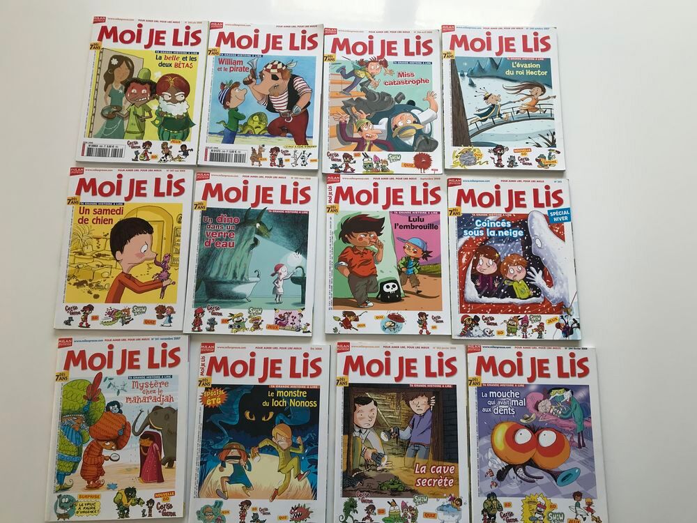 Collection &quot;&nbsp;moi je lis&nbsp;&quot; le lot de 12 livres comme neufs Jeux / jouets