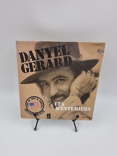 Vinyle 45 tours Danyel Gerard : Les Aventuriers 5 Vulbens (74)
