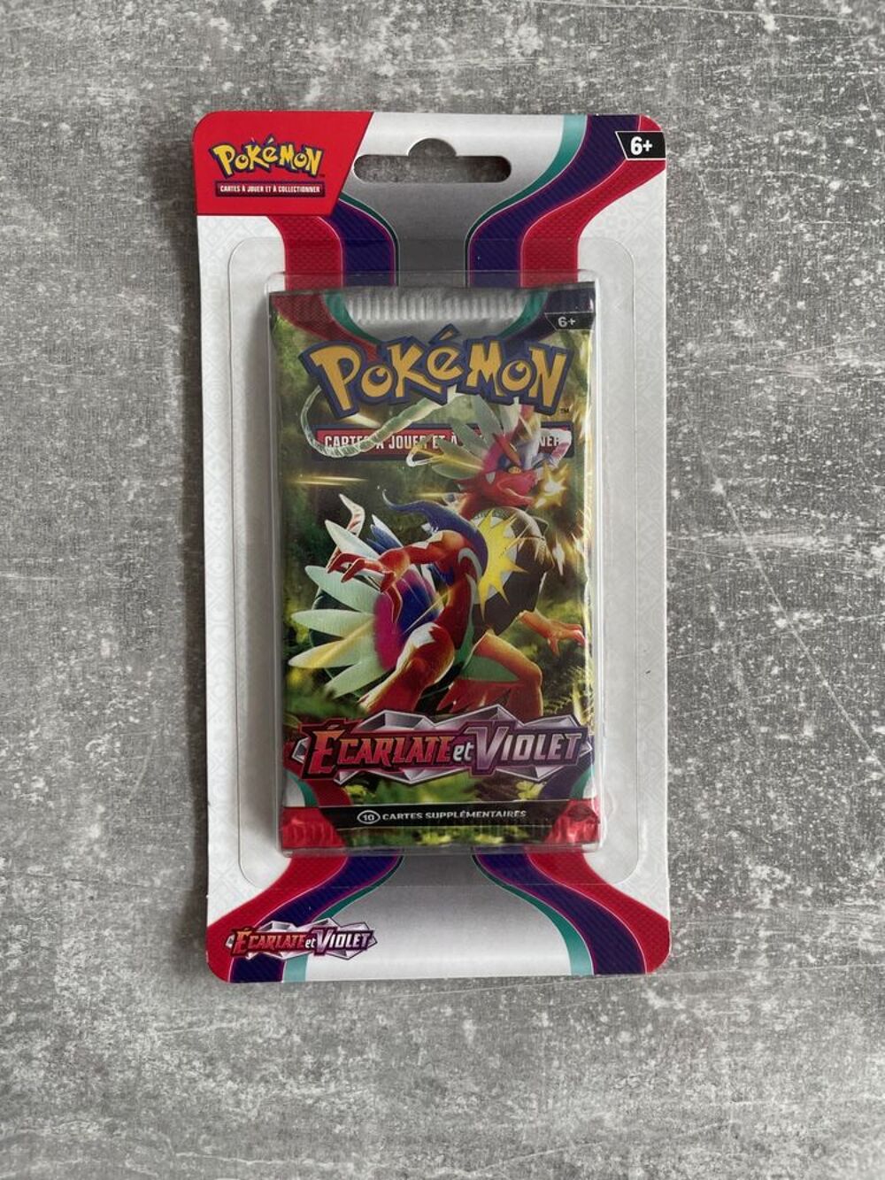 Artset, 4 boosters neufs scell&eacute;spokemon s&eacute;rie EV1 Jeux / jouets