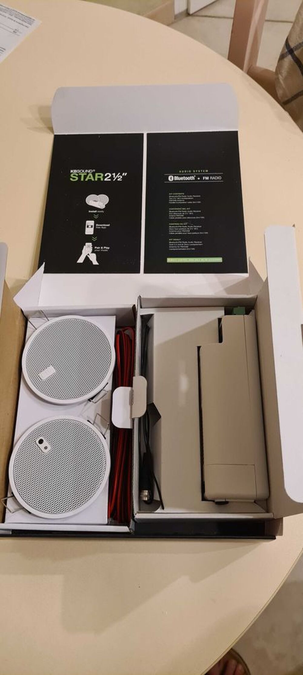 kit radio fm +Bluetooth encastrable Audio et hifi