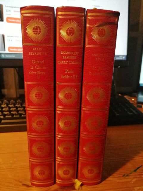 3 romans D. Lapierre, L. Collins, A. Peyrefitte, C. Ryan 9 Courdimanche-sur-Essonne (91)