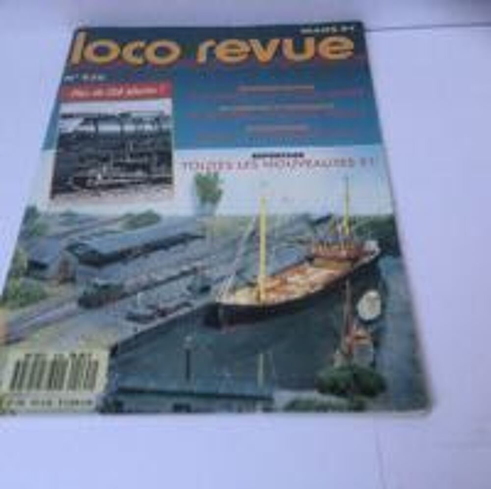 Loco revue n&deg; 535 de mars 1991 Livres et BD