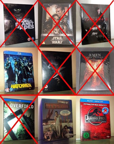 Blu Ray Steelbook de UK, DE, US, CA et CN - mrtsteph 0 Nogent-sur-Marne (94)