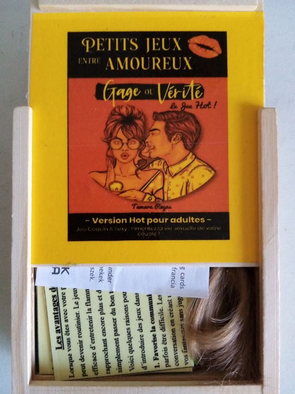 Tr&egrave;s amusant jeu hyper sexy pour adultes Bricolage