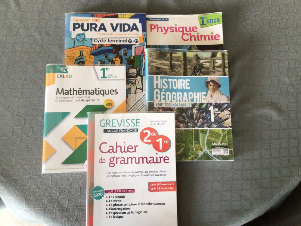 Livres 1&egrave;re STI2D lyc&eacute;e Tocqueville Livres et BD