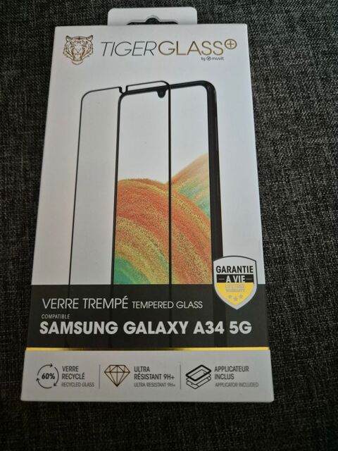 Protection verre trempé pour Galaxy A34 ! 35 Maisons-Laffitte (78)