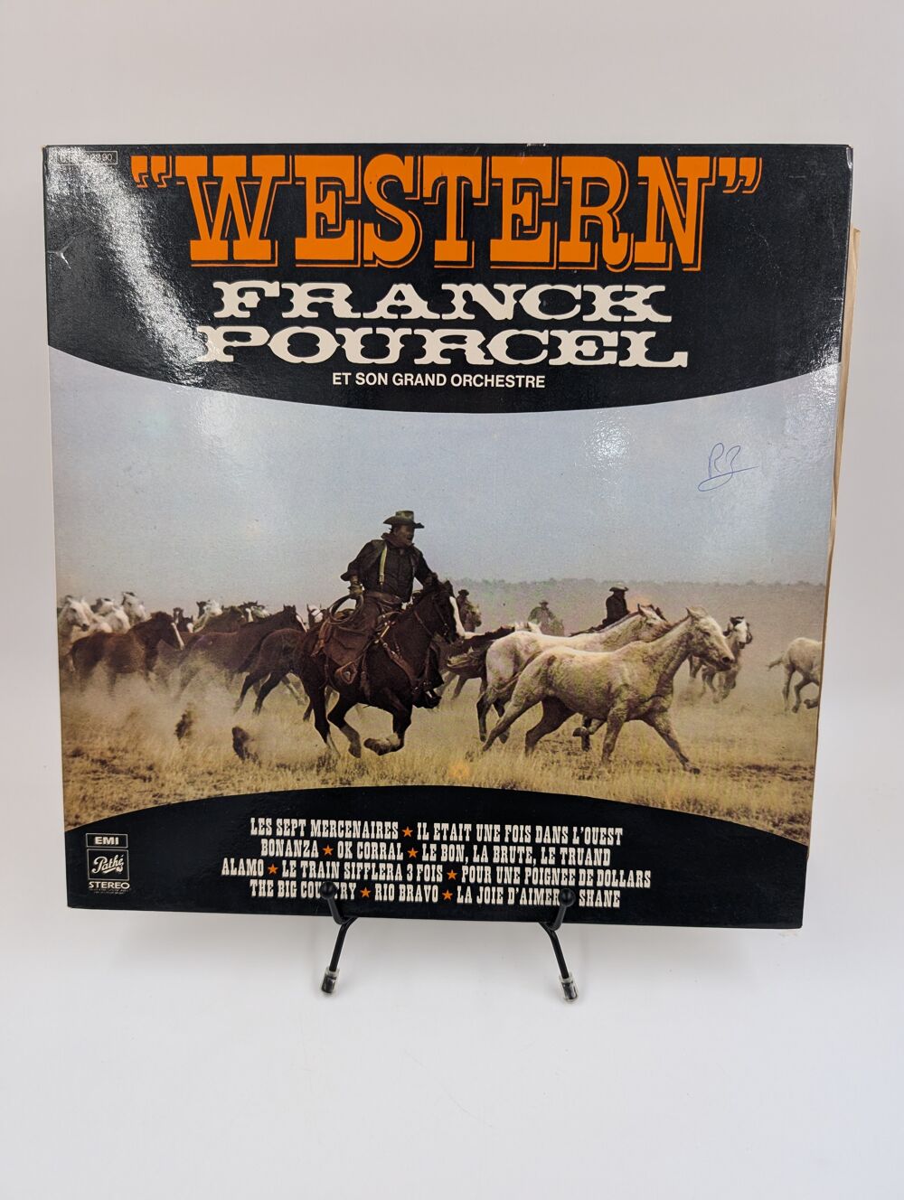 Vinyle 33 tours "Western" Franck Pourcel (Les Sept...) CD et vinyles