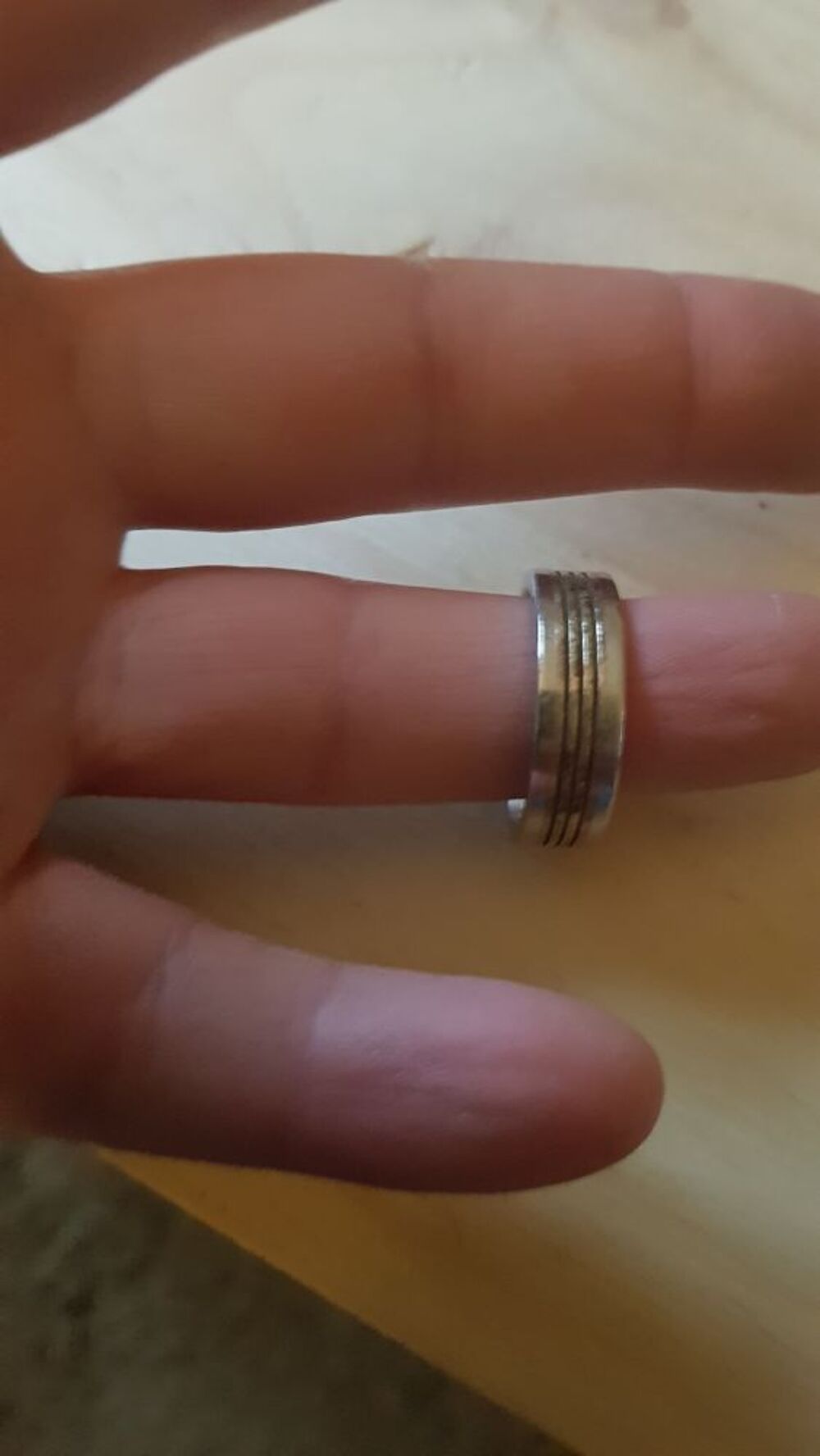 bague homme en titane Bijoux et montres