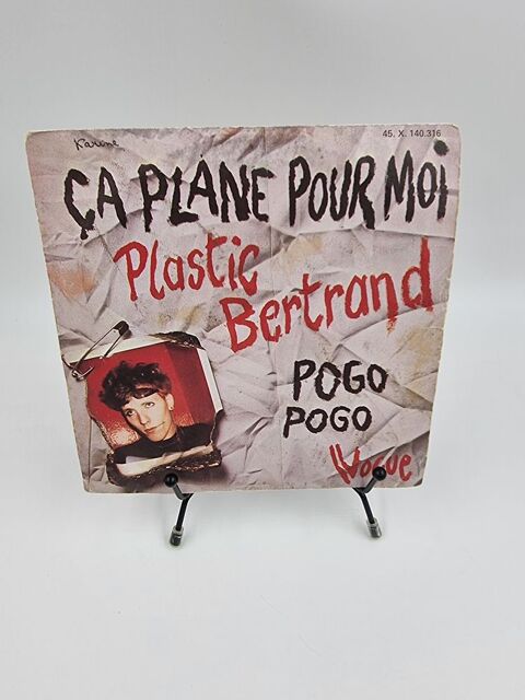 Vinyle 45 tours Plastic Bertrand : Ca Plane pour Moi / Pogo  2 Vulbens (74)