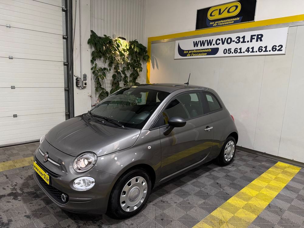 500 FIAT Star 1.0 - 70cv Gris M&eacute;tal J-Alu + Toit Panoramique 2020 occasion 31100 Toulouse