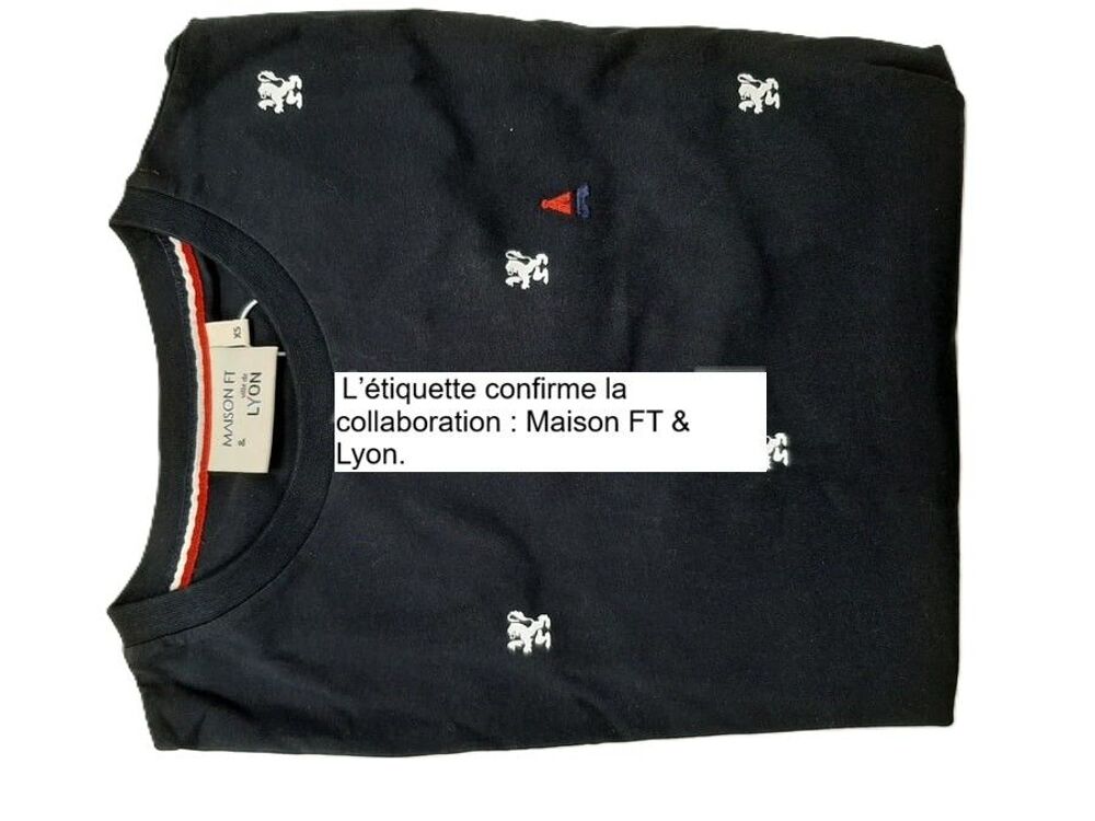 T-shirt Maison FT &amp; Lyon Vêtements