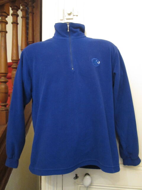 Sweat polaire bleu demi zipp Mammut 20 Herblay (95)