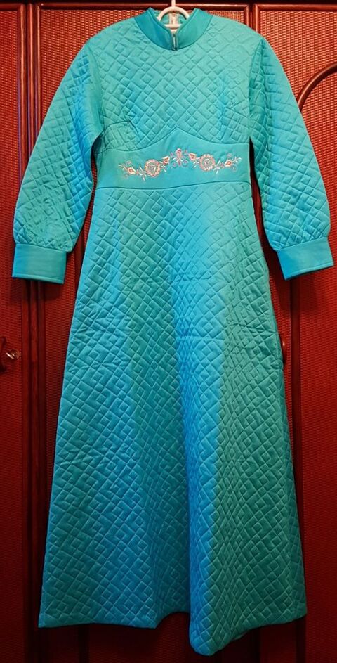 Robe de chambre en satin matelass� 15 Marignane (13)