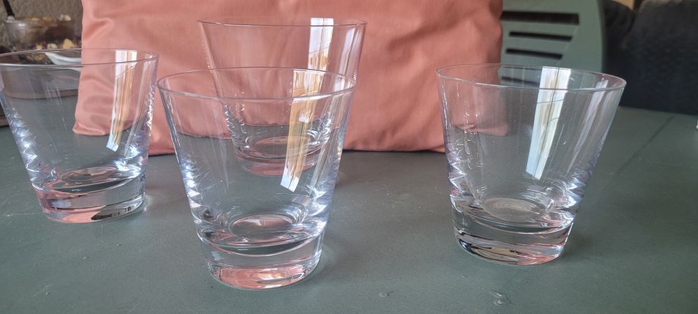 Service de verres anciens / Verres Daum France Cuisine