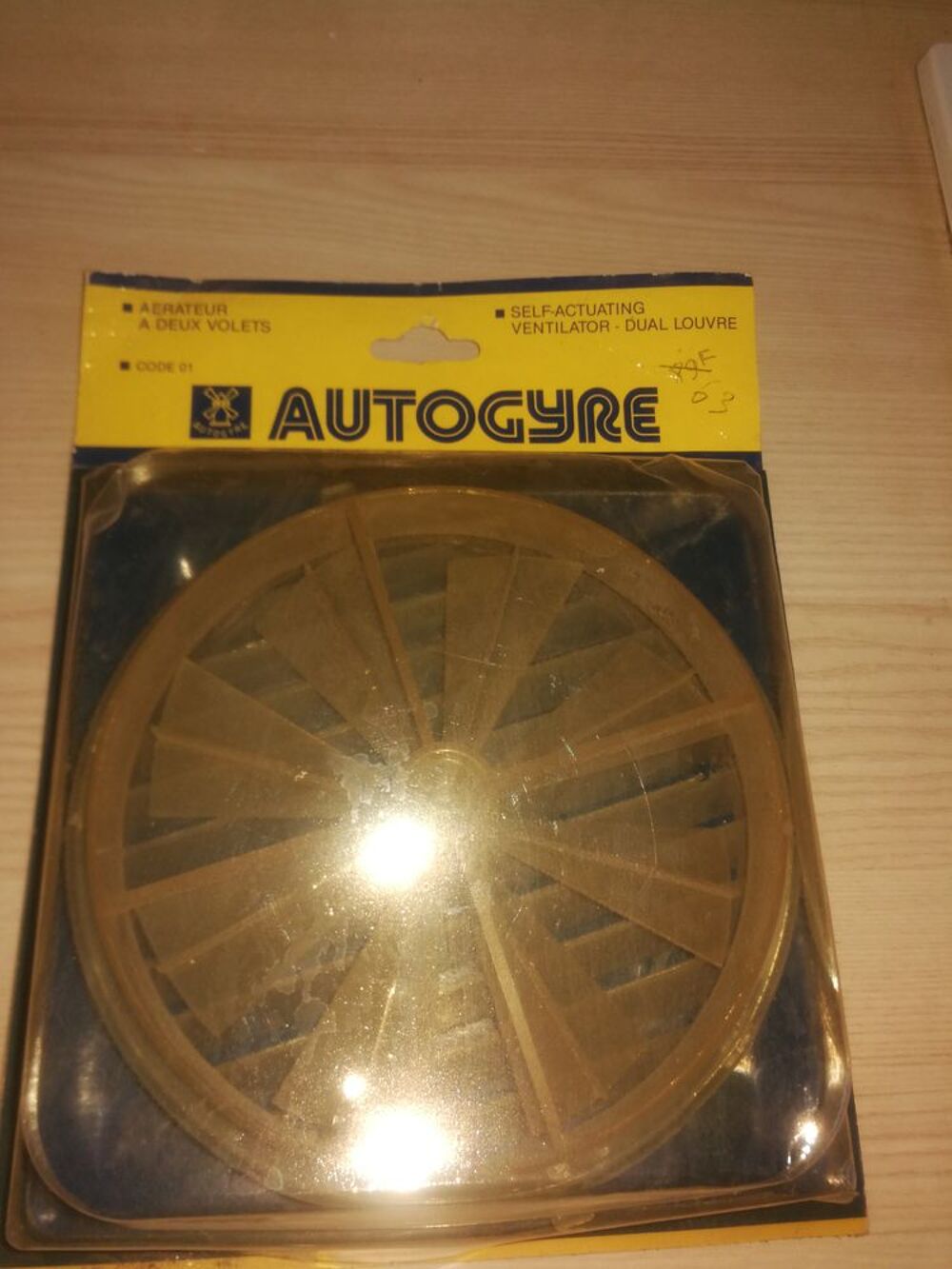 A&eacute;rateur &agrave; 2 volets Bricolage