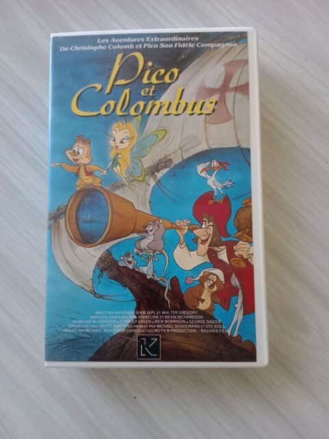 Cassette VHS PICO  et COLUMBUS 5 Sautron (44)