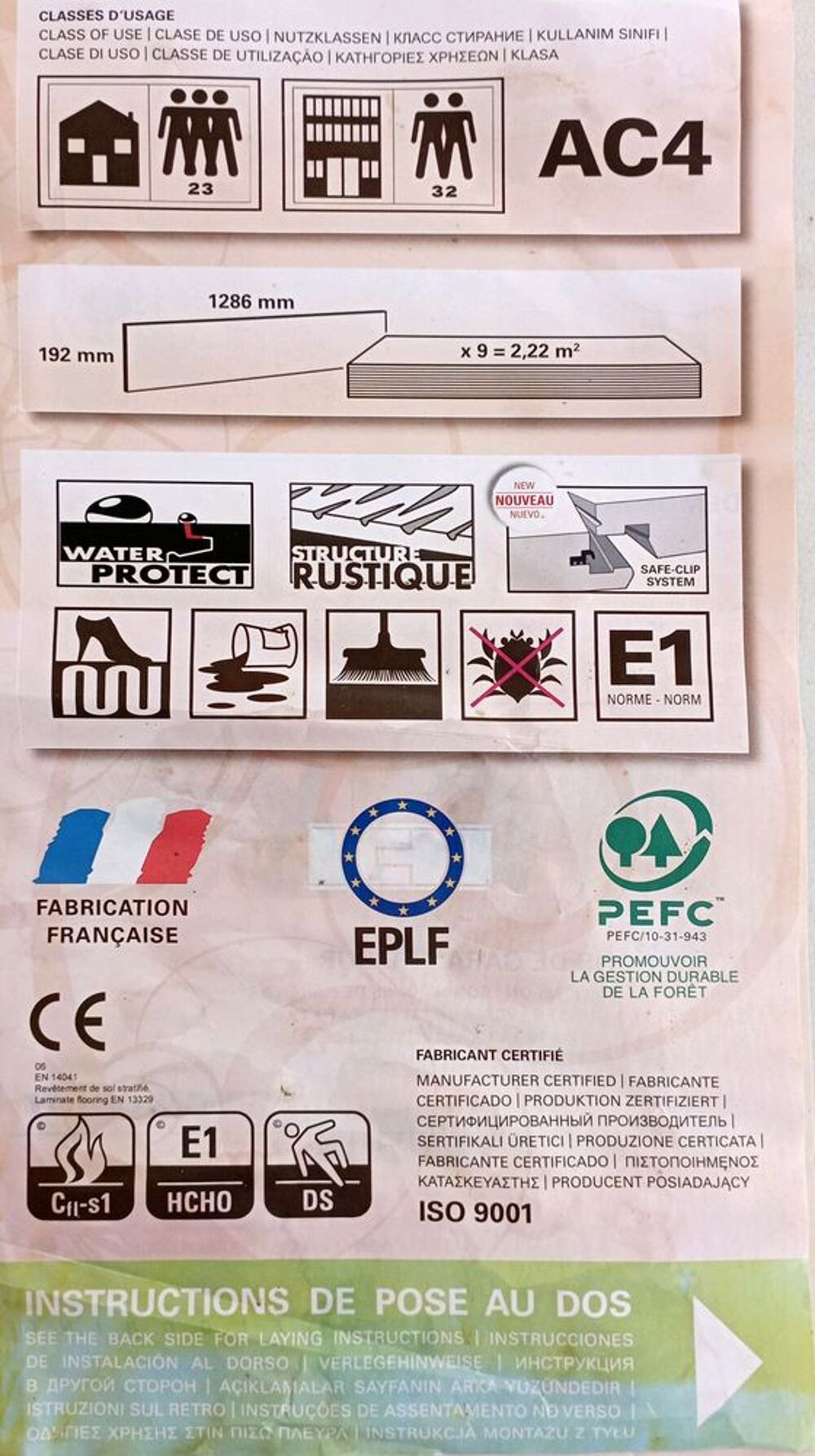 de parquet flottant neuf Bricolage