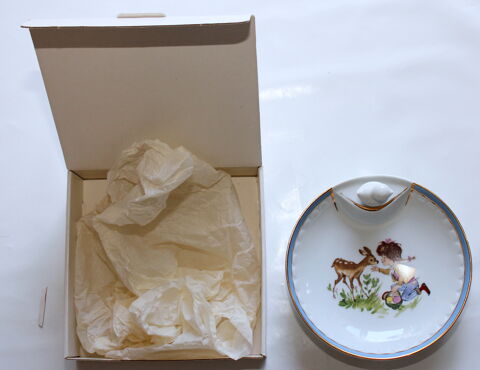 Assiette porcelaine bouillie Bébé vintage 70 20 Issy-les-Moulineaux (92)
