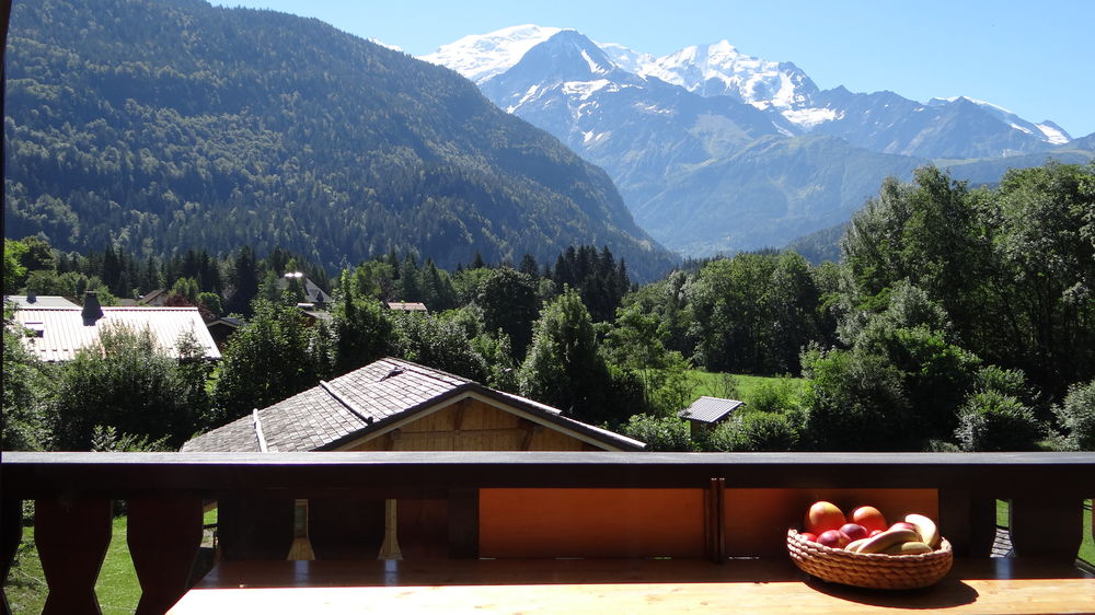   studio valle de Chamonix, vue sur la chane du Mont Blanc. Vacances  / Offres de location 