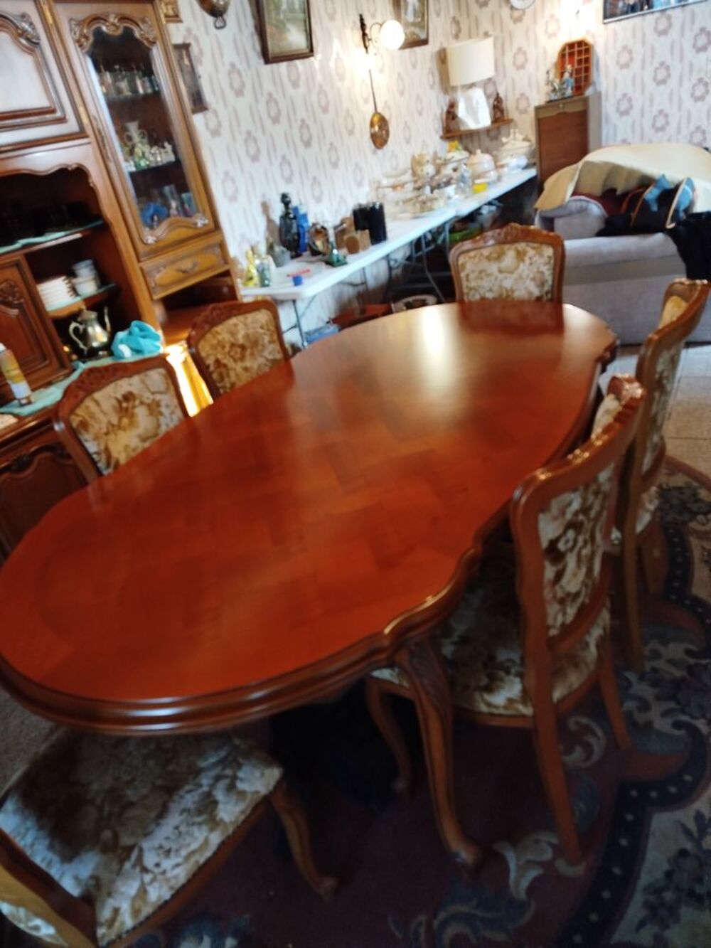 Salle &agrave; manger merisier Meubles