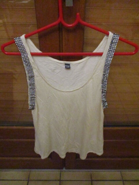 t-shirt/ débardeur belge avec brillants sur les épaules NEUF 0 Mérignies (59)