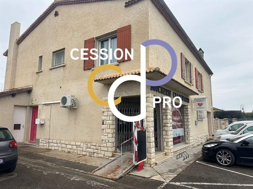   BOUCHERIE CHARCUTERIE TRAITEUR A CEDER FONDS ET MURS DONT UNE HABITATION PROCHE AVIGNON 