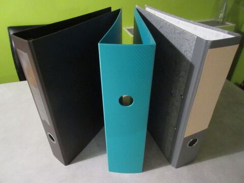 Classeurs  levier+3 classeurs pochettes 7 Jury (57)