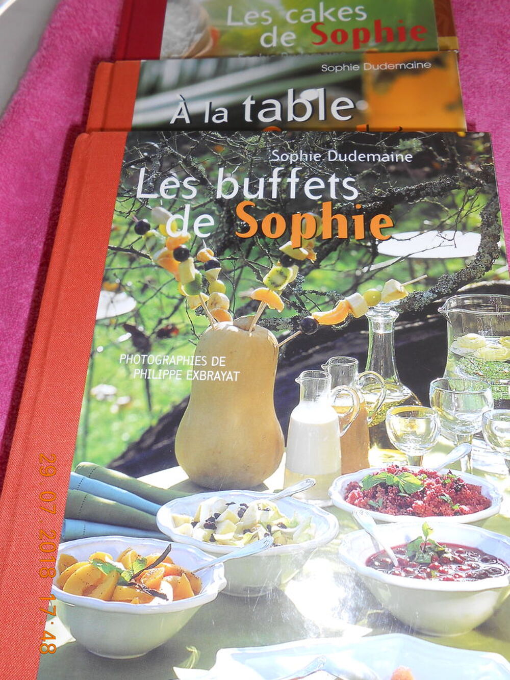 livre de recette broch&eacute; Julie Andrieu et Sophie neuf Livres et BD