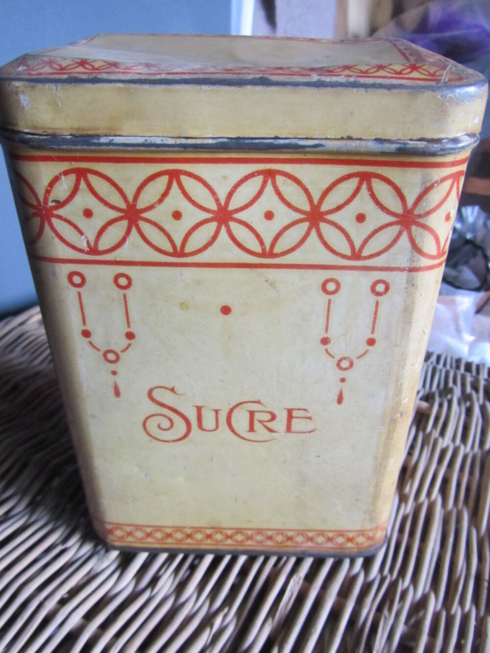 Ancienne boite &agrave; Sucre Décoration
