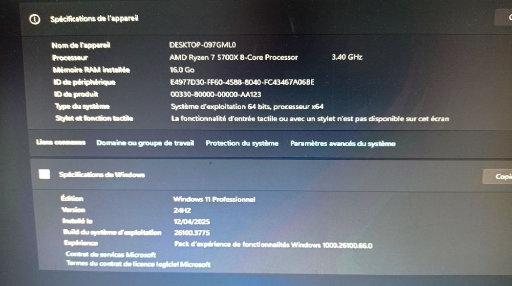 PC Aquarium assembl&eacute; ASUS TUF GAMING B550-PLUS
Matriel informatique
