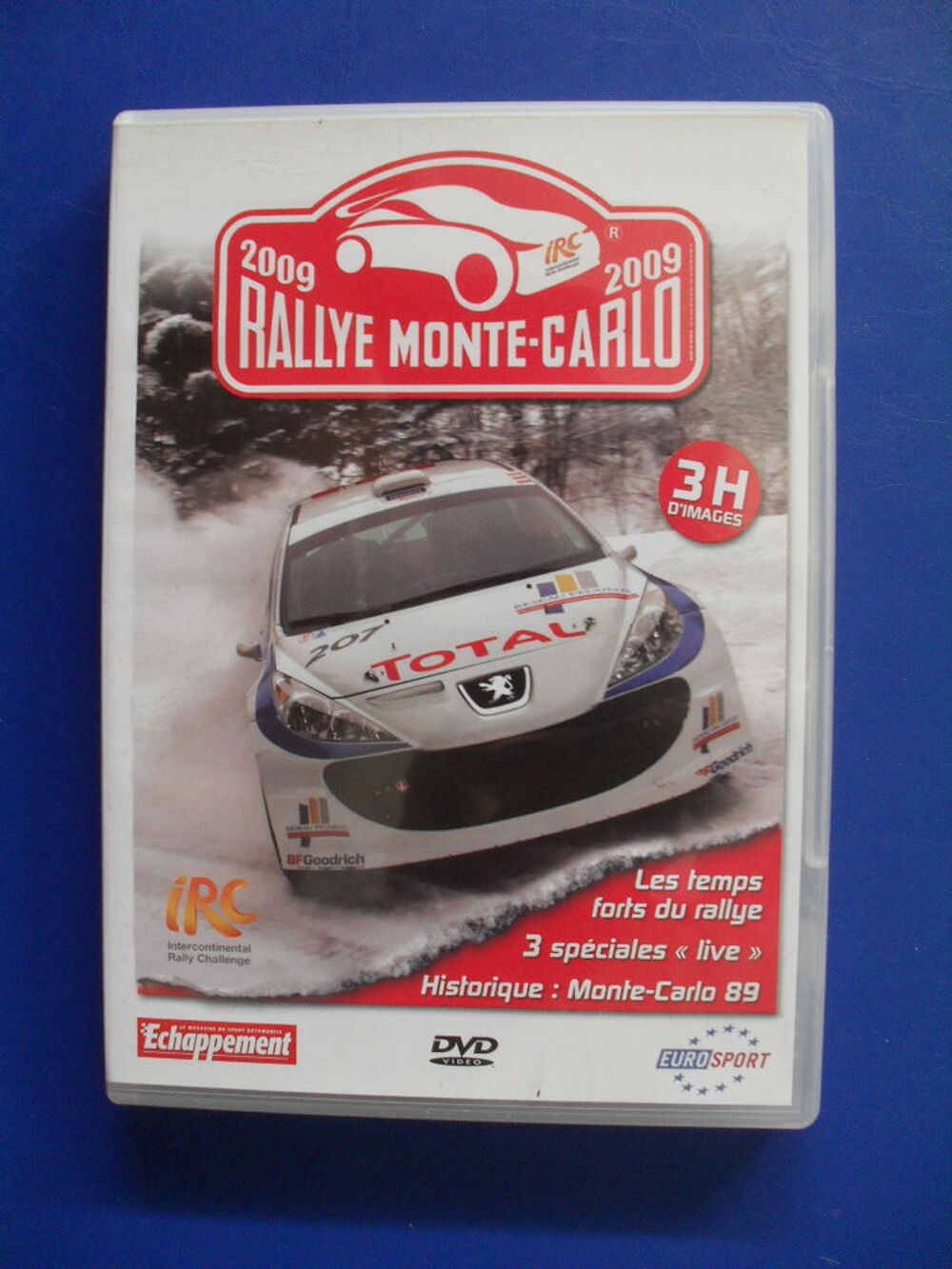8 DVD / (Rallye, montagne Rallycross circuit...) 2007 &agrave; 2010 DVD et blu-ray