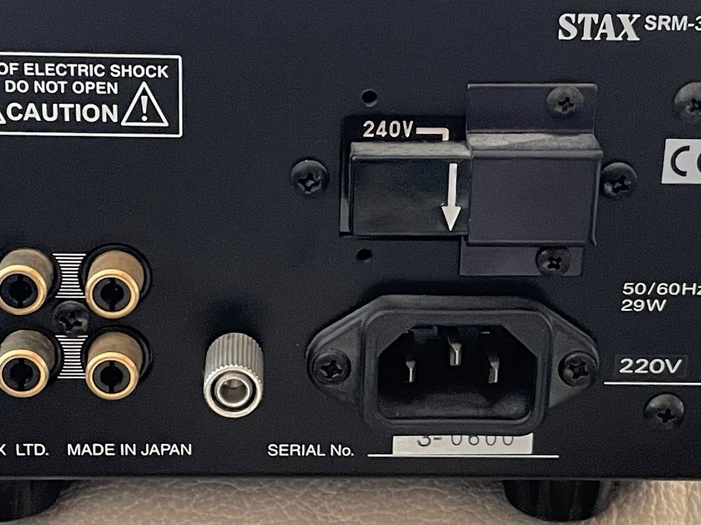 Amplificateur STAX SRM 313 pour casque &eacute;tat neuf Audio et hifi