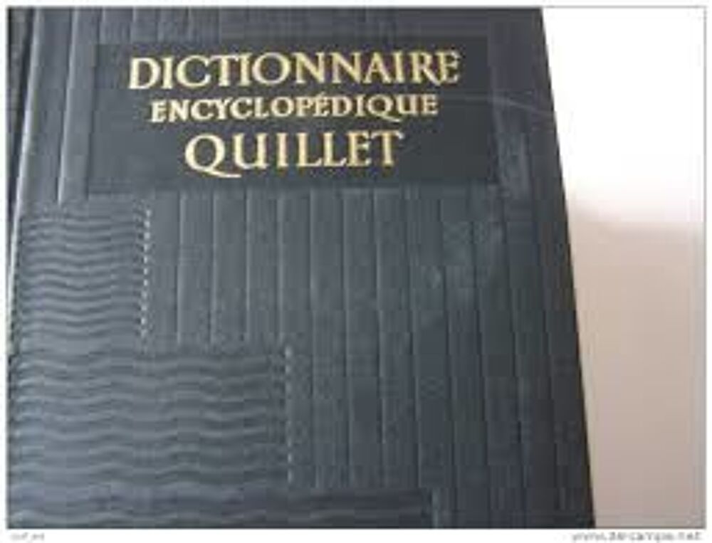 Encyclop&eacute;die Quillet Livres et BD