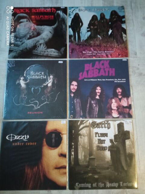 VINYL89 / Black Sabbath / Pantera / Deep Purple 0 Saint-Valérien (89)