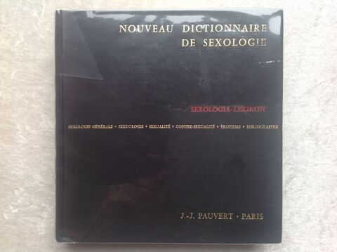 NOUVEAU DICTIONNAIRE DE SEXOLOGIE JEAN JACQUES PAUVERT Envoi 18 Trgunc (29)