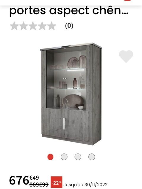 Vitrine en bois c�der 400�
350 R�nes (61)