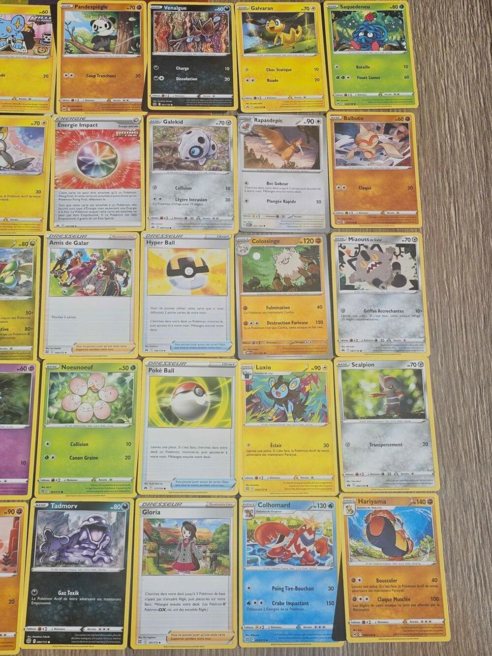 lot de 50 cartes pok&eacute;mon Jeux / jouets