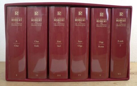 Le Grand Robert de la Langue Française en 6 Vol 900 Boulogne-Billancourt (92)