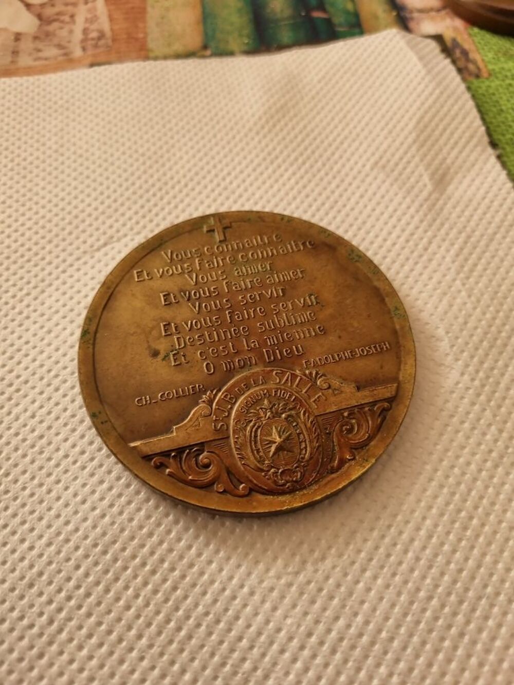 m&eacute;daille de bronze 