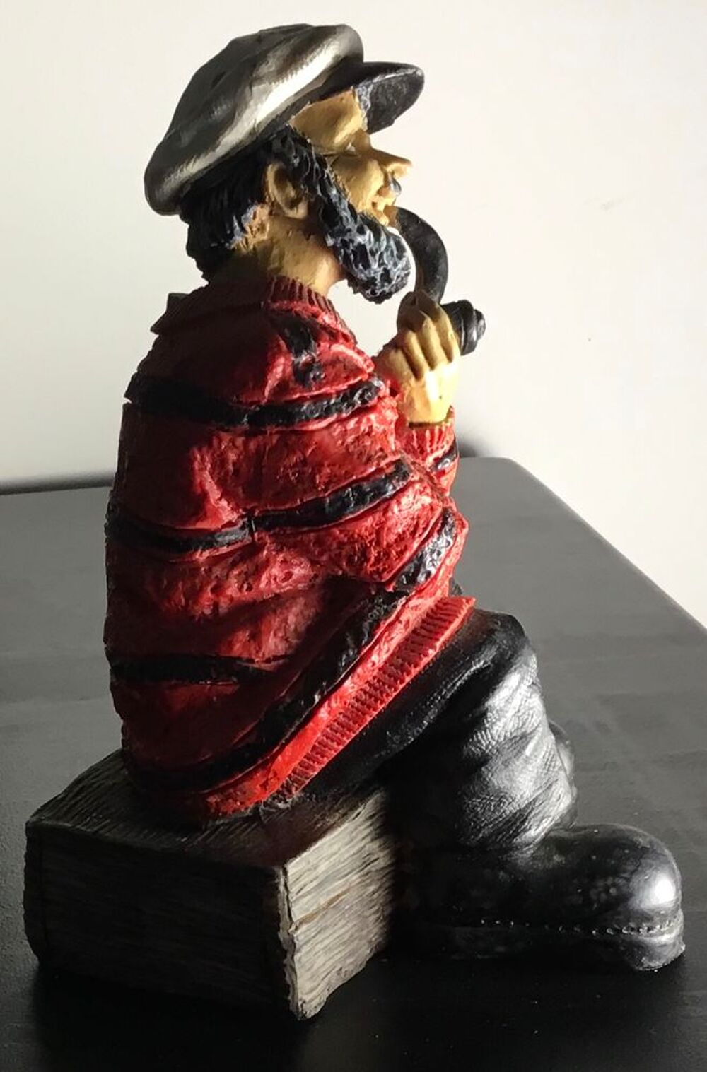 Figurine marin p&ecirc;cheur Décoration