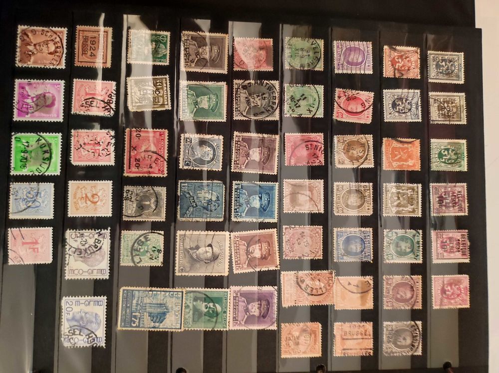 collection de timbres 
