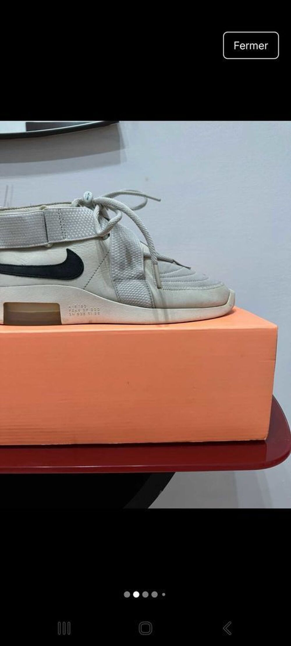 baskets Fear of god X Nike Air force de taille 41 en tr&egrave;s bon etat Chaussures