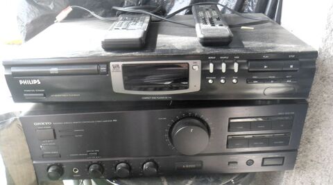 Ampli ONKYO, lecteur Philips, Enceintes JM Lab Ivry-sur-Seine (94)