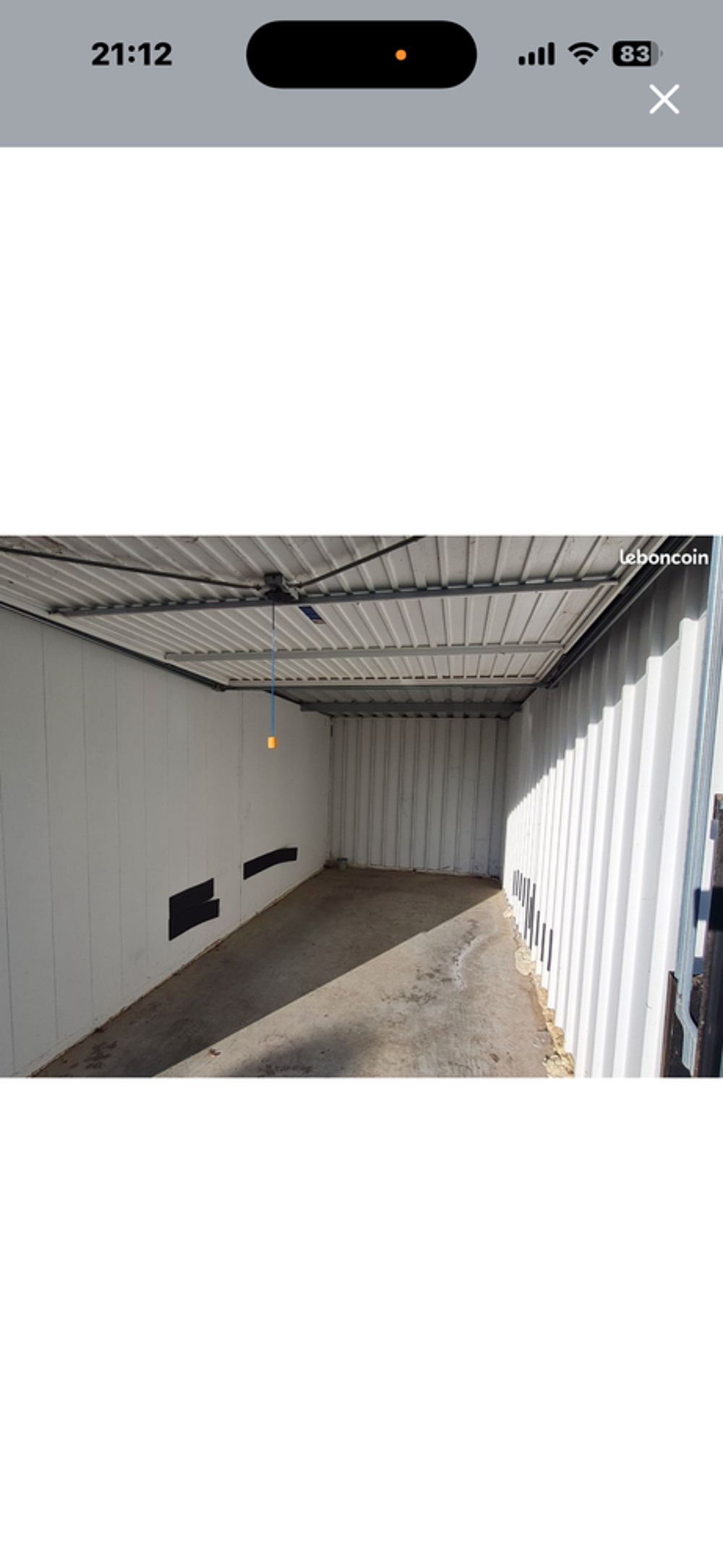 Location Parking/Garage BOX FERMÉ Meaux
