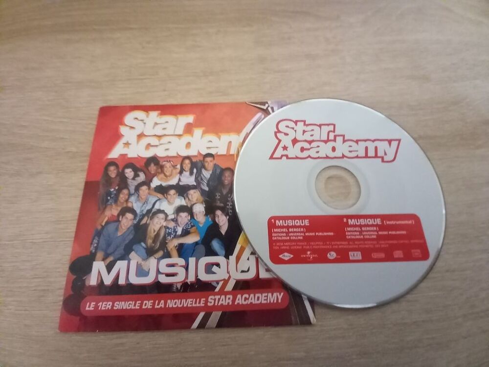 Cd single Star Acad&eacute;my "Musique " Audio et hifi