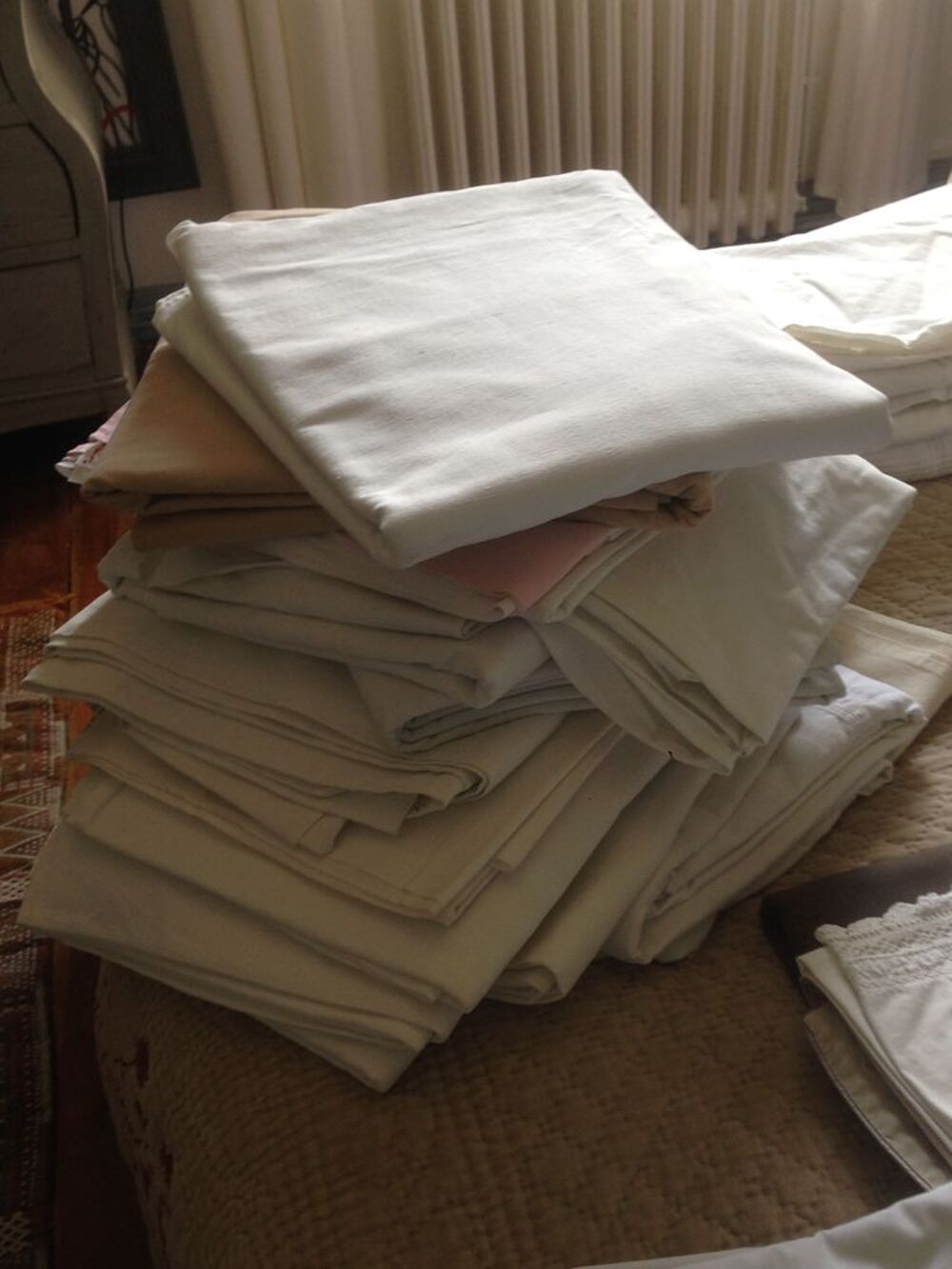 DRAPS ANCIENS Décoration