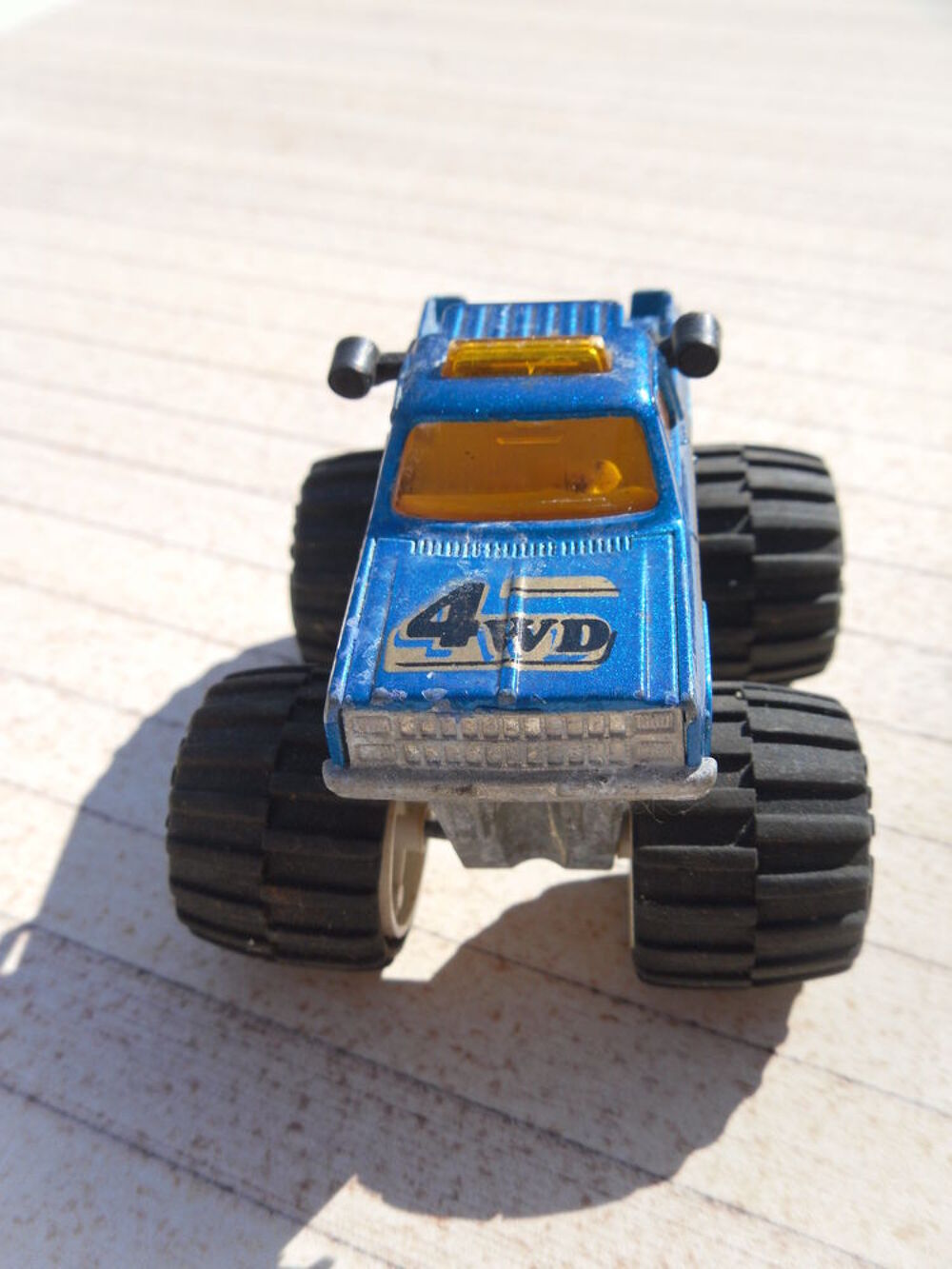 Monster Truck 4 WD US, Majorette, Vintage 8 cm TBE Décoration