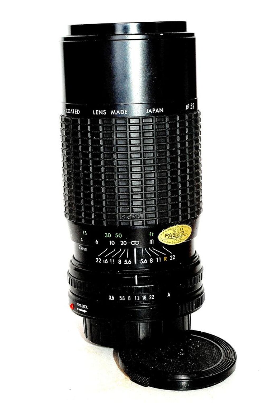 ZOOM SIGMA 75x210 mm - Pour CANON FD . Photos/Video/TV